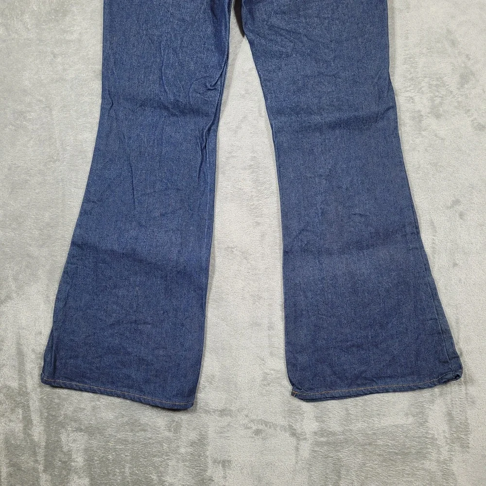 Vintage Levi's 684 Jeans Mens 33x32 Blue Bell Bottom Orange Tab 1979 Flare Denim